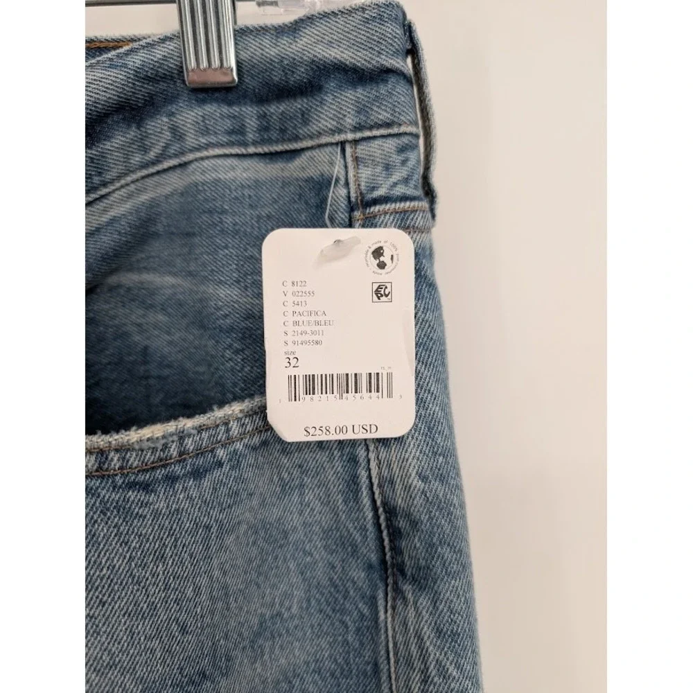 Citizens of Humanity NWT Miro Relaxed Pacifica Rigid Barrel Leg Blue Jeans sz 32